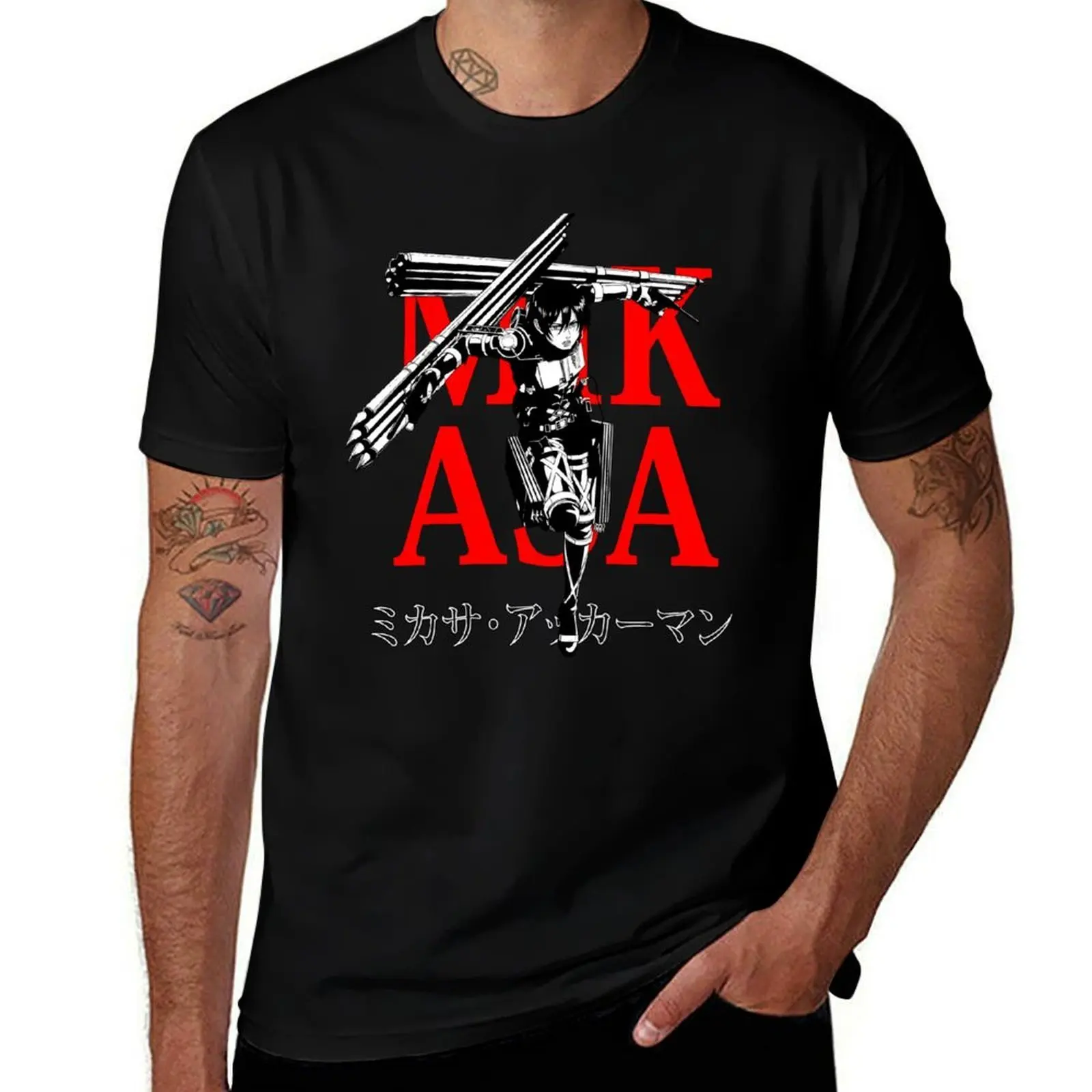 

Mikasa T-Shirt t shirts for man pack cotton cotton t shirts man 100% T-Shirt