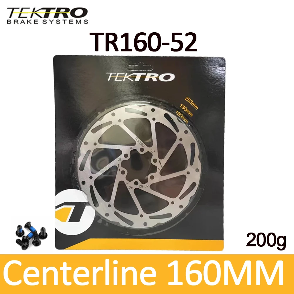 TEKTRO MD-C550 Road Bike Dual Piston cable Caliper Front/Rear TR160-52 rotor Alloy Mechanical Disc Double Brakes Bicycle parts