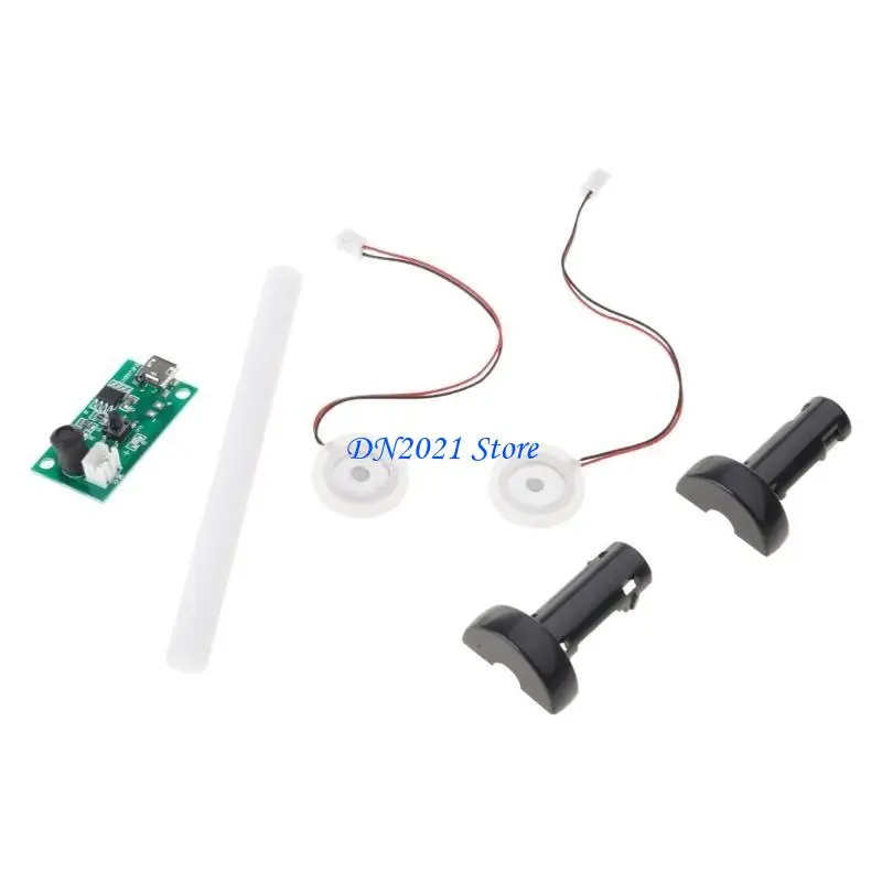 F3KE USB Mini Humidifier DIY Kits Mini Oscillating Fogger Atomization Film Atomizer