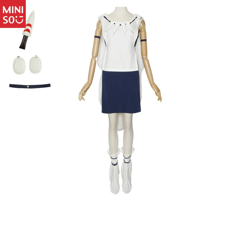 Miniso Princess Mononoke Cosplay، مجموعة أزياء شخصية الرسوم المتحركة #2