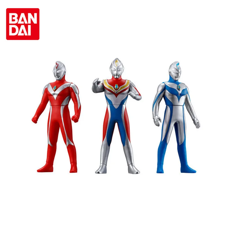 BANDAI 500 Series EX Ultraman Dyna 25th Anniversery Anime Action Figures Toys For Boys Kids Children Birthday Gifts