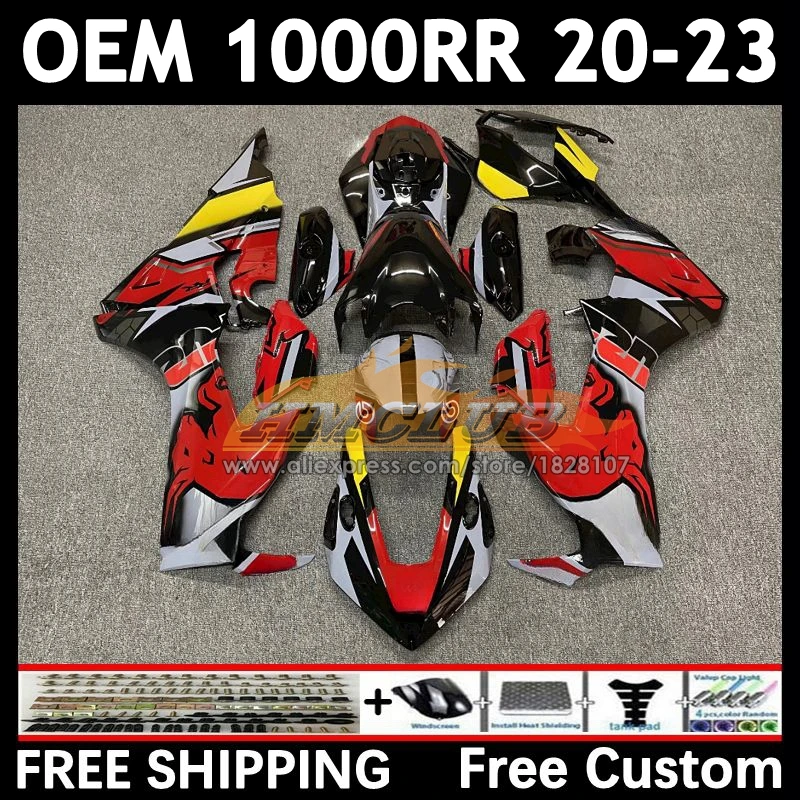 OEM Kit For HONDA CBR 1000RR red yellow 1000 CBR1000 RR CC 80No.77 CBR1000RR 20 21 21 23 2020 2021 2022 2023 Injection Fairing