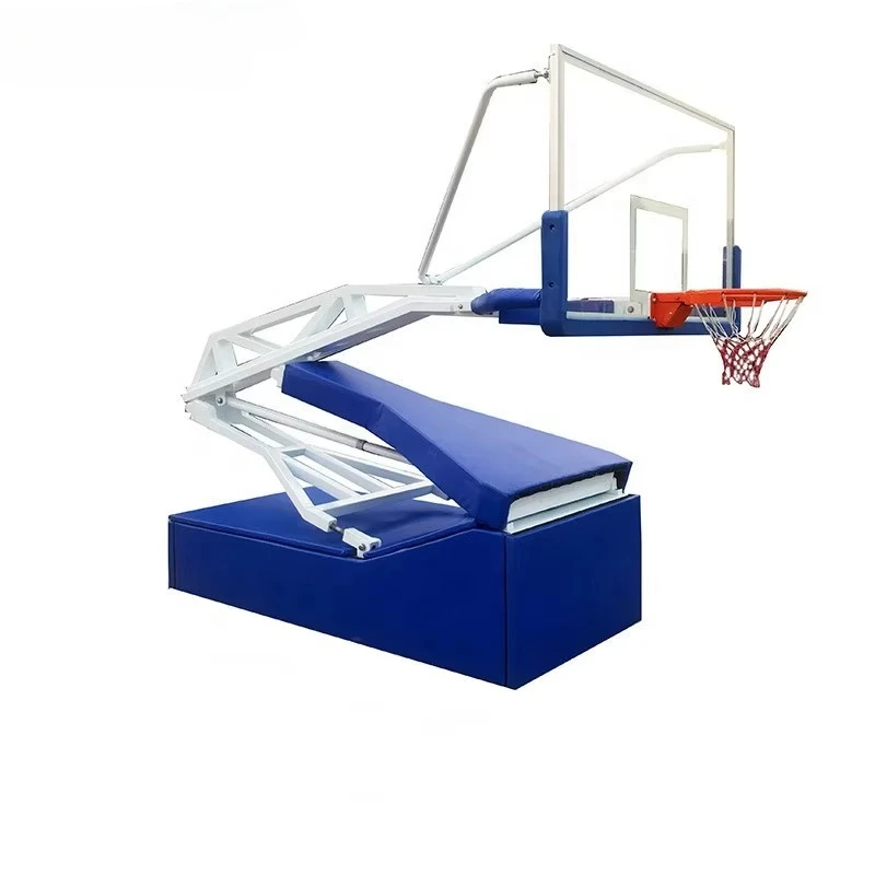 Basketball Stand Indoor and Outdoor Foldable Standard System Adjustable Height Portable Basketball Stand