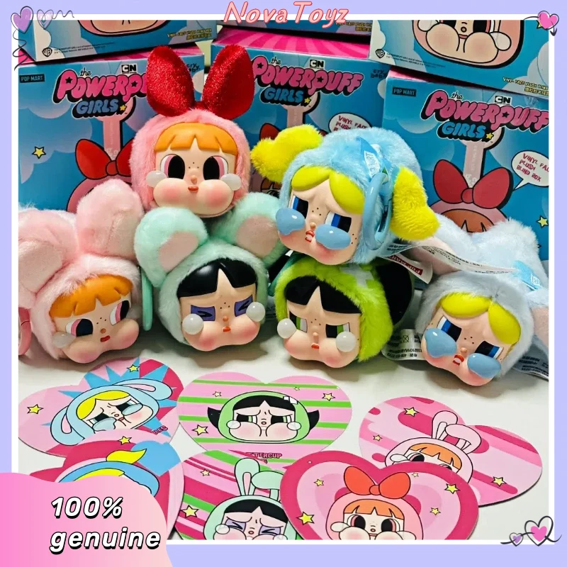 

Original Crybaby Flying Girl Police Vinyl Face Figure Blind Box Caja Ciega Cute Keychain Phone Pendant Girls Birthday Gift