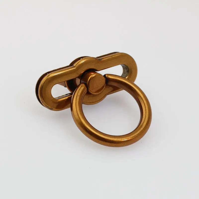 5-20 sets o ring flip locks for sewing crafts for DIY Handbag Bag Purse wallet Luggage Hardware Closure Bag Parts Accessories