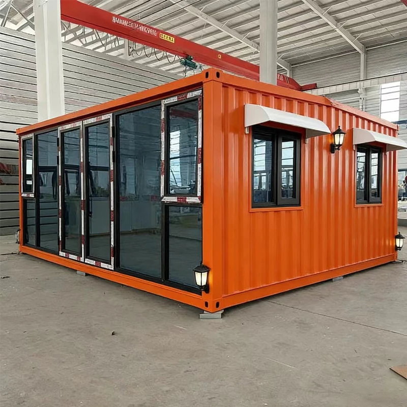 20ft Quick Installation Mobile Folding Container Home Office Building Cheap Shipping Packed House Packing Foldable Structure