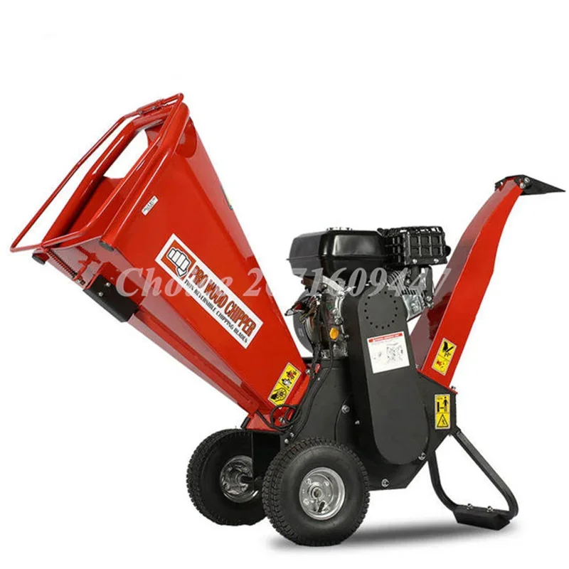 Mobile Tree Branches Crushing Shredder Machine Forestry Machinery Firewood Processor High Speed Wood Crusher