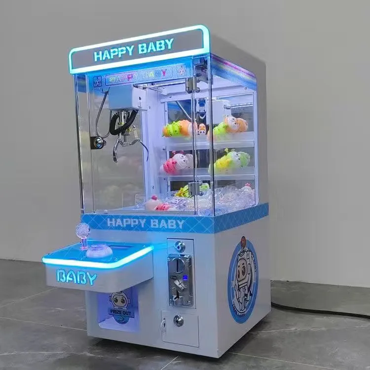 

Factory Direct Mini Arcade Claw Crane Toy Super Mini Plush Doll and Sugar Machine Coin-Operated Amusement Gift