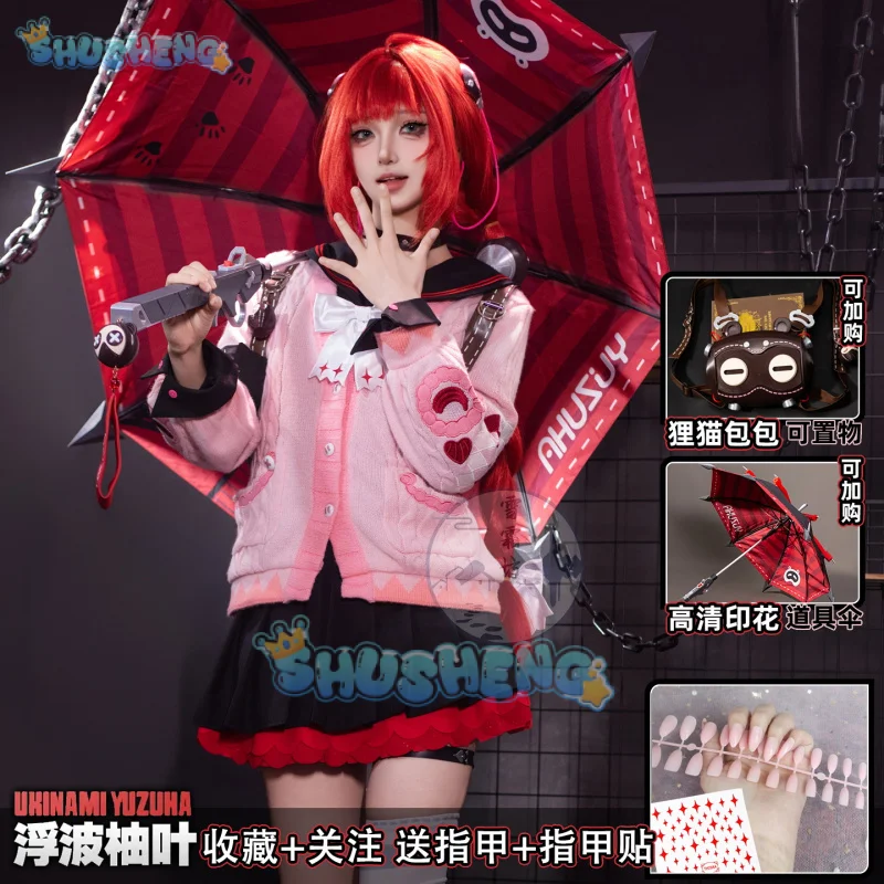 

Ukinami Yuzuha Cosplay Costume Zenless Zone Zero Uniform Halloween Carnival Party Christmas Play Role Clothes Clothing