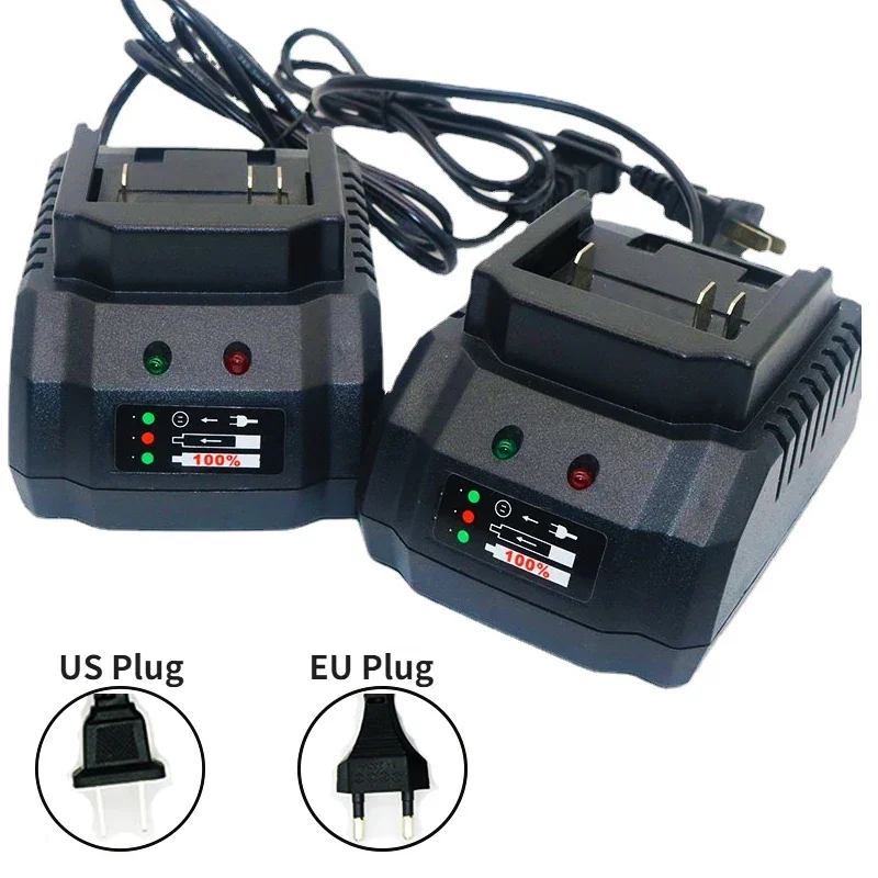 1-2pcs Battery Charger Suitable For Makita 18V 21V Tools EU/US Plug Power Tool Portable High Quanlity Smart Fast Li-ion Charging