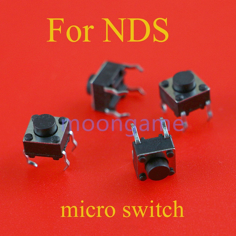 1 unidad para NDS GBA interruptor de botón de disparo izquierdo y derecho para GBA AP L R llave Micro interruptor pieza de repuesto