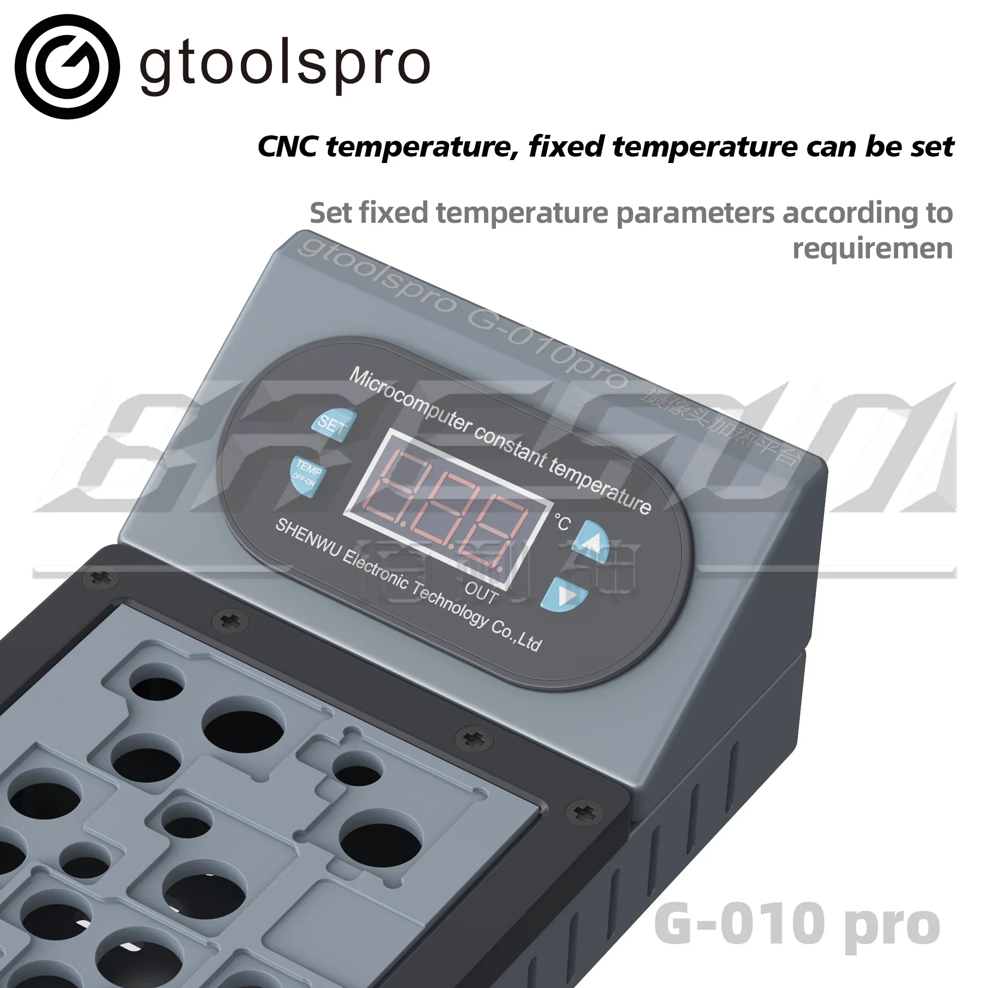 Gtoolspro G-010 Pro Camera Heating Disassembly Machine Preheating Platform for IPhone 7-15 Pro Max Back Camera Fix Repair Tools