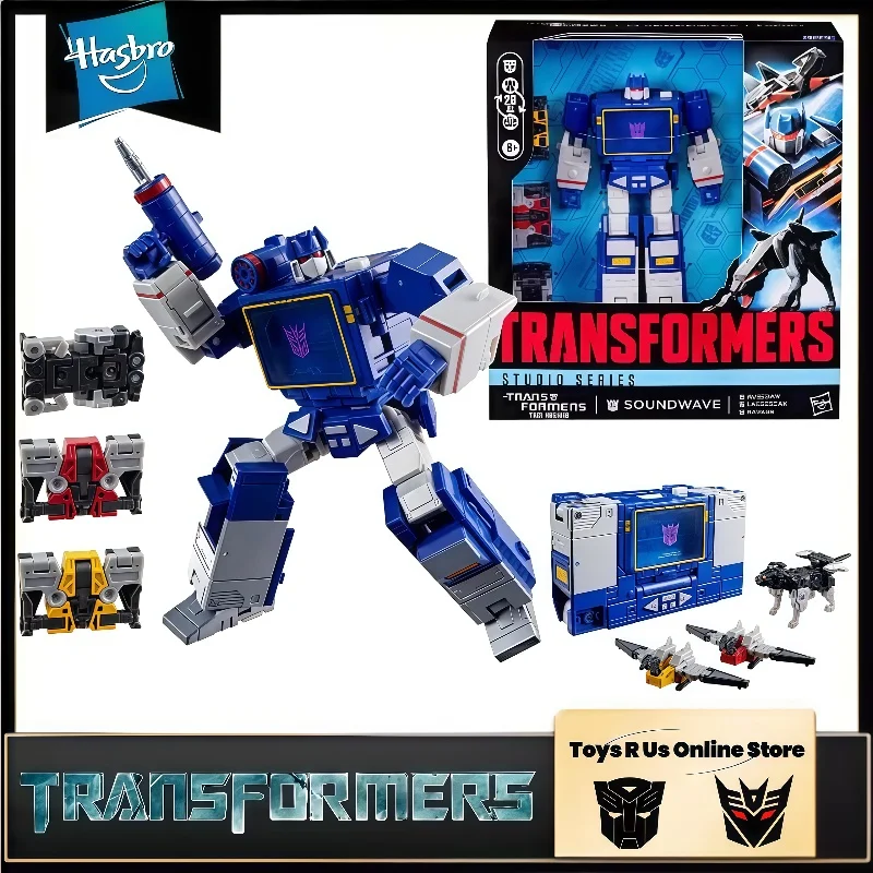 In Stock Hasbro Transformers Classic Toys Studio Series SS86 Soundwave Transformer Robot Action Figure Model Collect Hobbies Toy