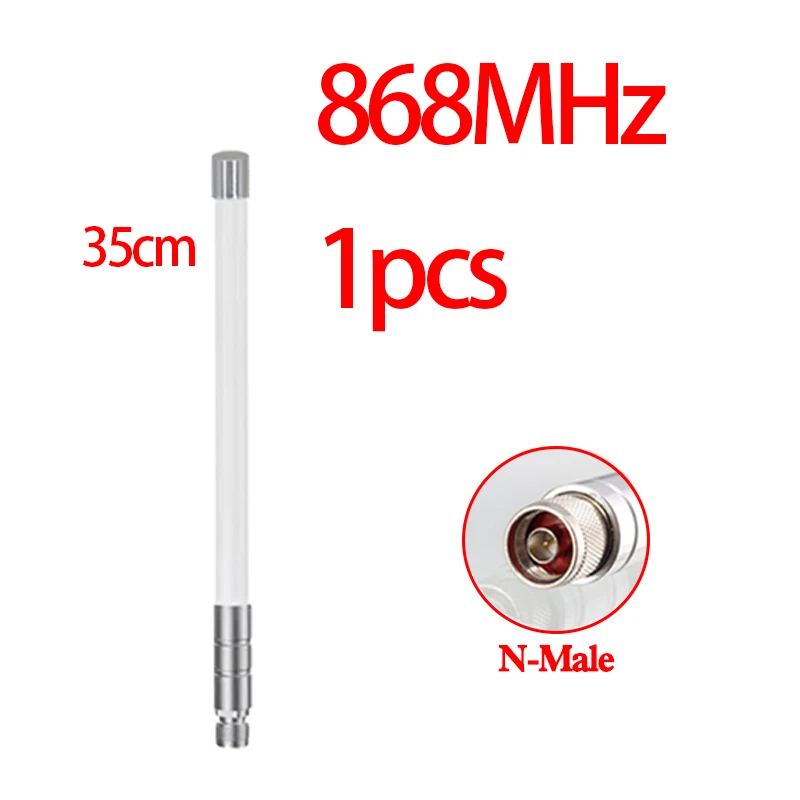 LoRa 868MHz 915MHz Antenna 35CM 5.8dBi N-Type Outdoor Omni-Directional Fiberglass Antenna for Helium Miner Hotspot Meshtastic view 5