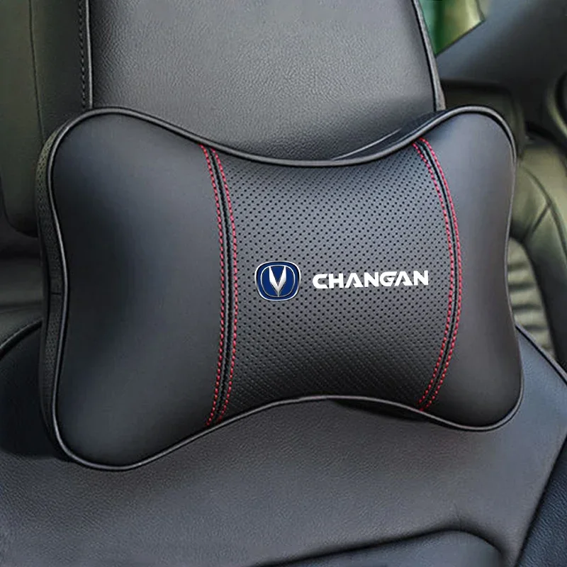 2PCS Car Headrest Neck Pillow Auto Car Neck Cushion Memory Foam for Changan CX70 CS55 CS75 Plus CS35 Filter Car Accessories