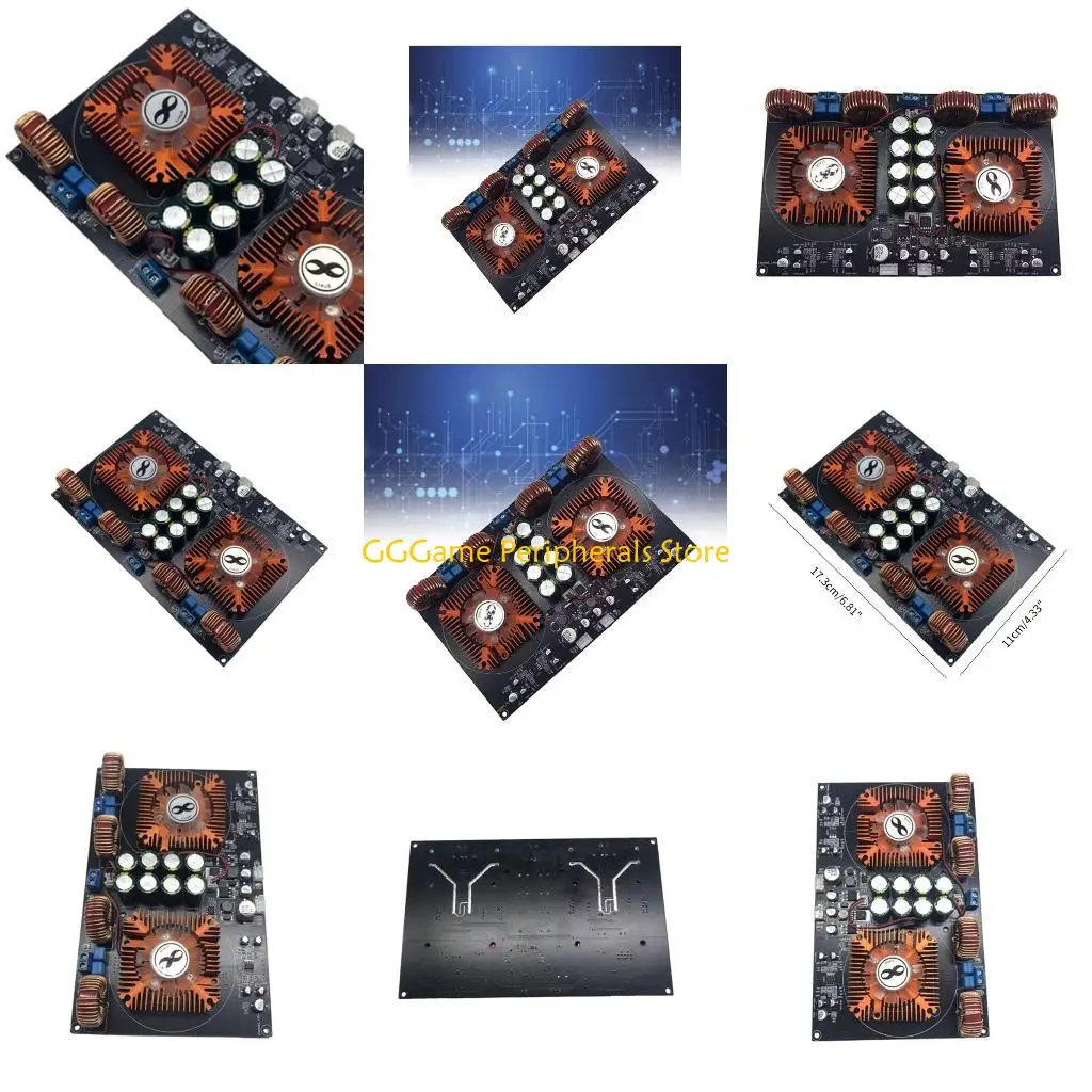 

U55B Professional Grade Amplifier Module TPA3255 600W+600W Clear Sound and Efficient Power Delivery