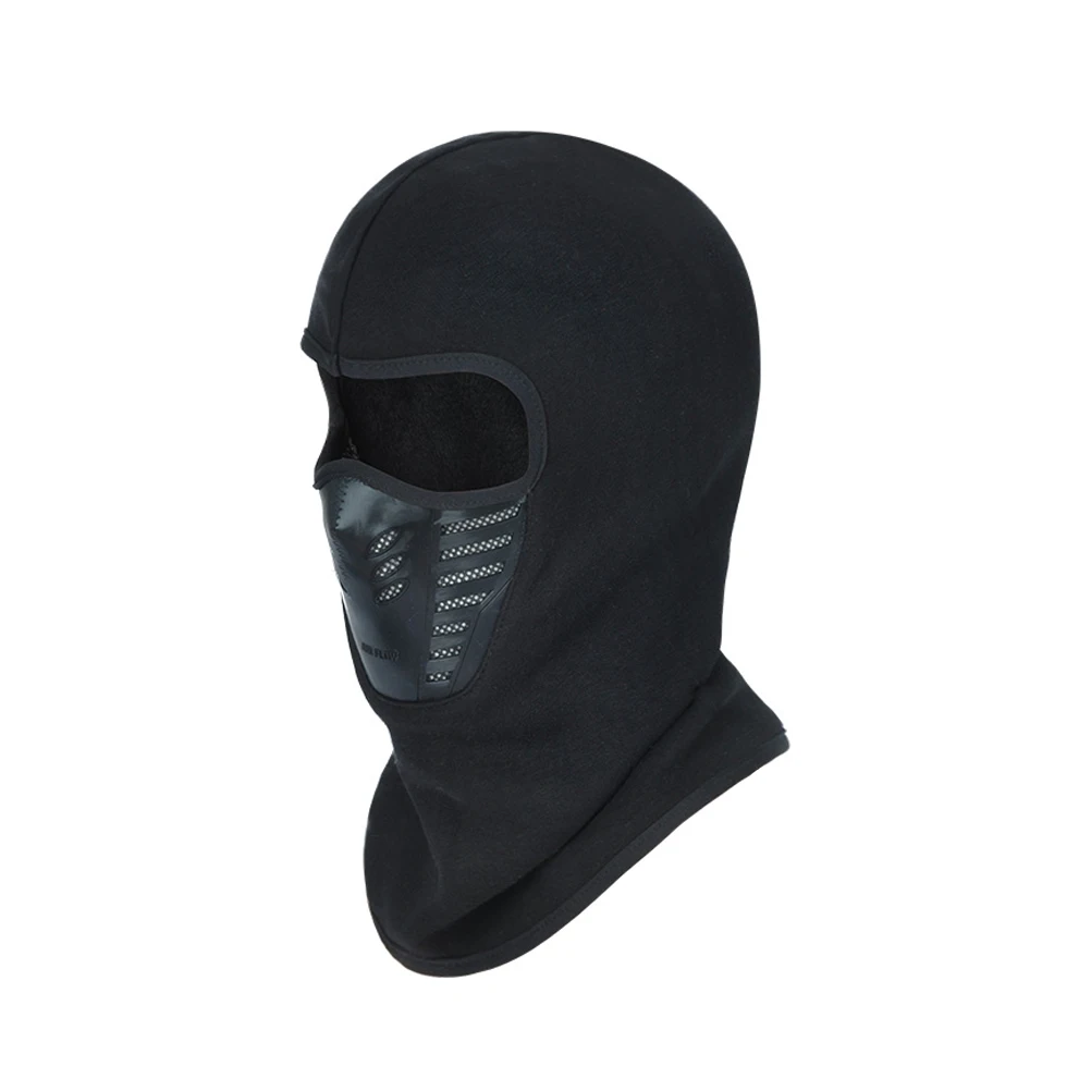 

Thickened Ski Mask Windproof Dustproof Breathable Polar Fleece Face Cap Men Women Black Lightweight Fit For Climbing Cycling