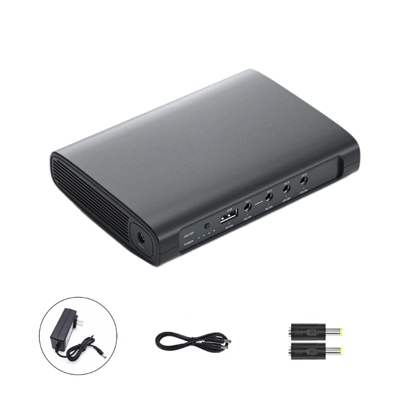 

Multi Output UPS Power Bank Uninterruptible Power Supply for Outdoor Security Systems and Essential Electronics