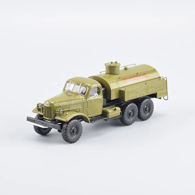 The Soviet Army Fuel Tank Truck ATZ-3-157K Plastic 1:43 Model Original USSR Ground Force Logistics Vehicle JGRN098