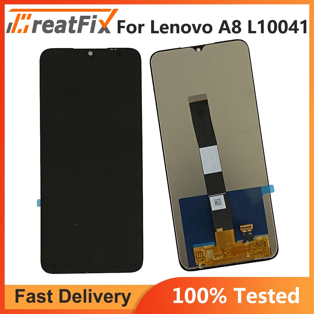 

LCD For Lenovo A8 Display Touch Screen Digitizer Assembly For Lenovo A8 2020 L10041 LCD Display Replacement LCD Parts