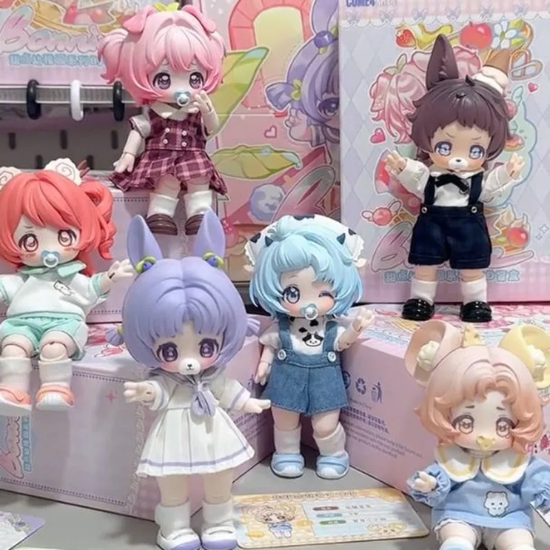 COME4FREE Bonnie Dessert Kindergarten Series BJD Blind Box Bonnie Mystery Boxes Trendy Play Figure Girl Birthday Gift Cute Doll