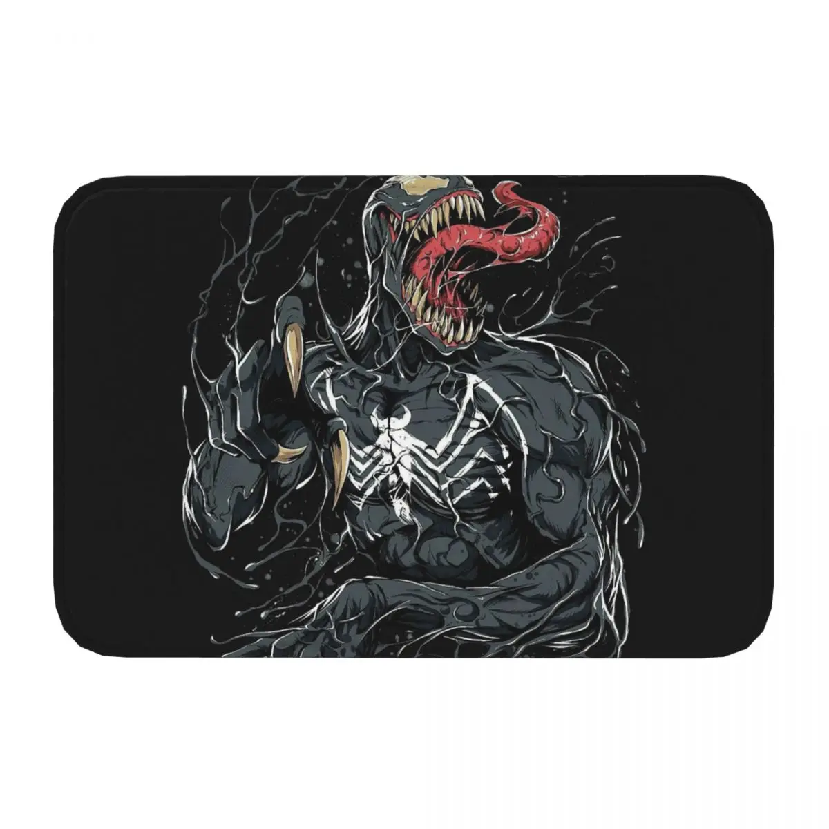 Marvel Venom Anti-Slip Doormat Living Room Mat Good Floor Carpet Welcome Rug Bedroom Decor