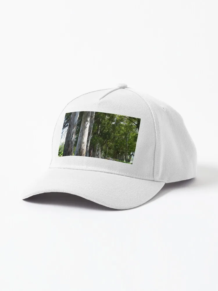 Eucalyptus Tree Canopy Tunnel Akcapinar Gokova Turkiye Cap For Unisex Adult Outdoor Casual Sun Baseball Caps New Fashion Hat