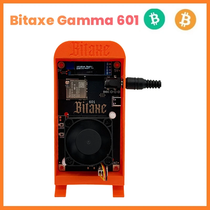 Bitaxe Gamma 601 1.2TH/S BTC Solo Lottery Miner BM1370 Asic 18-22W Bitcoin Crypto Miner van Antminer S21 Pro EU-PLUG