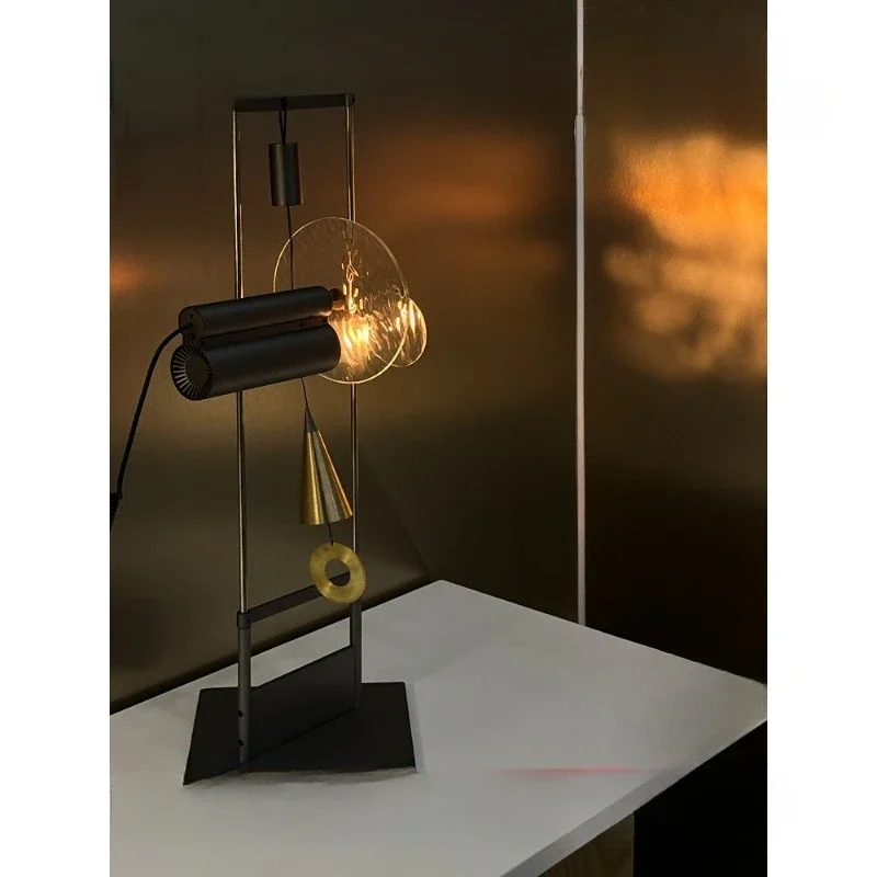 Floor lamp live bedroom atmosphere decorative designer retro desk photo sunset lamp