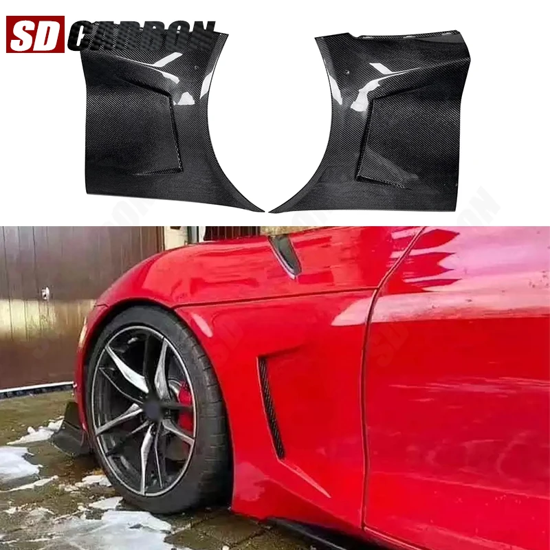 

For Toyota GR SUPRA A90 A91 MK5 Carbon Fiber Accessories Car Front Fender Replacement Style Front Fender Upgrade Body Kit