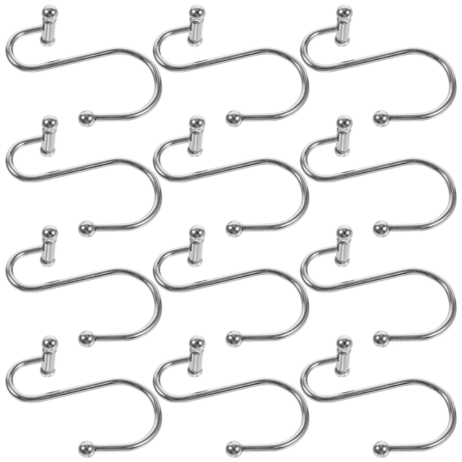 12 шт. крючки для занавесок для душа