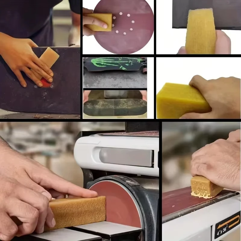 Reinigung Radiergummi Für Gürtel Disc Sander Schleif Reinigung Kleber Stick Schleif Gürtel Band Trommel Reiniger Schleifpapier – Detail 4