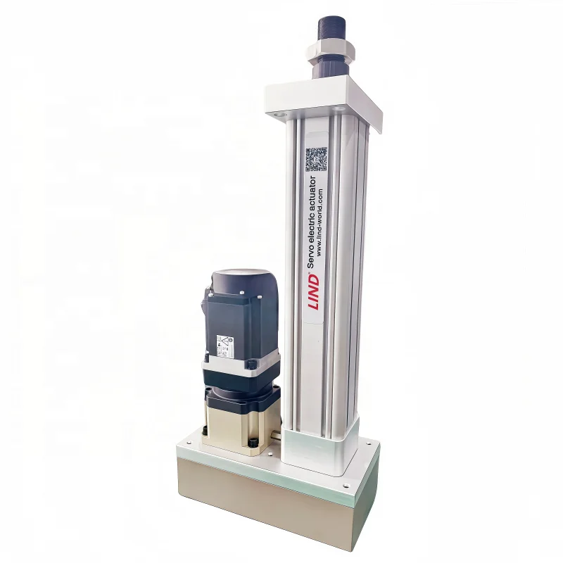 

LIND LOE100 100mm Stroke Heavy Load High Precision Large Bore Piston Bearing Electric Cylinder for Automotive Pressing