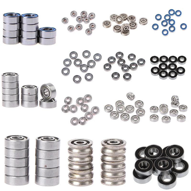10PCS Mini Miniature Bearings MR63zz 694ZZ 686ZZ 623ZZ V623 MF63ZZ F693ZZ MR115zz MR115-2RS MR105-2RS  3D Printer Parts
