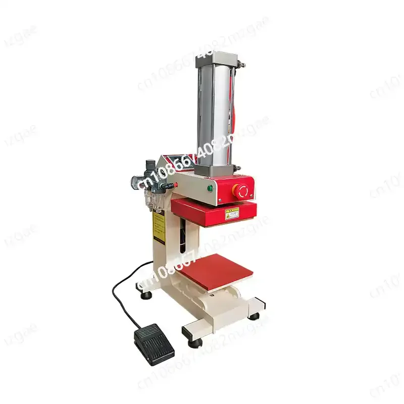 Pneumatic Automatic Heat Transfer Machine 20x20cm 15x15cm - T-Shirt Printing Equipment for Logo & Spray Coating