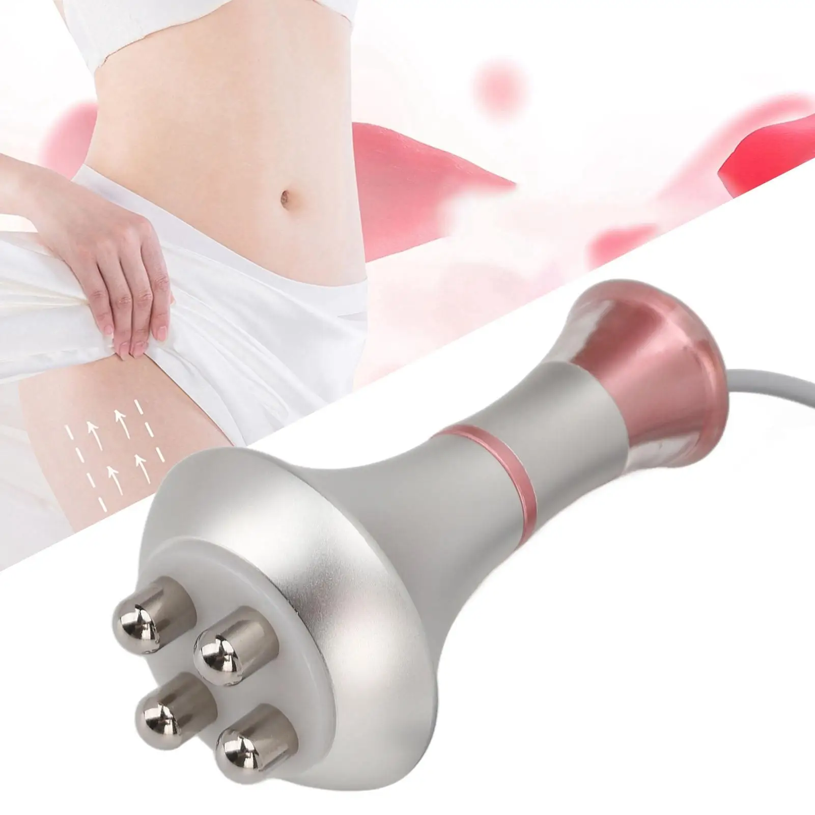 4 Pole Cavitation RF Device Face & Body Slimming Skincare Lift Whitening