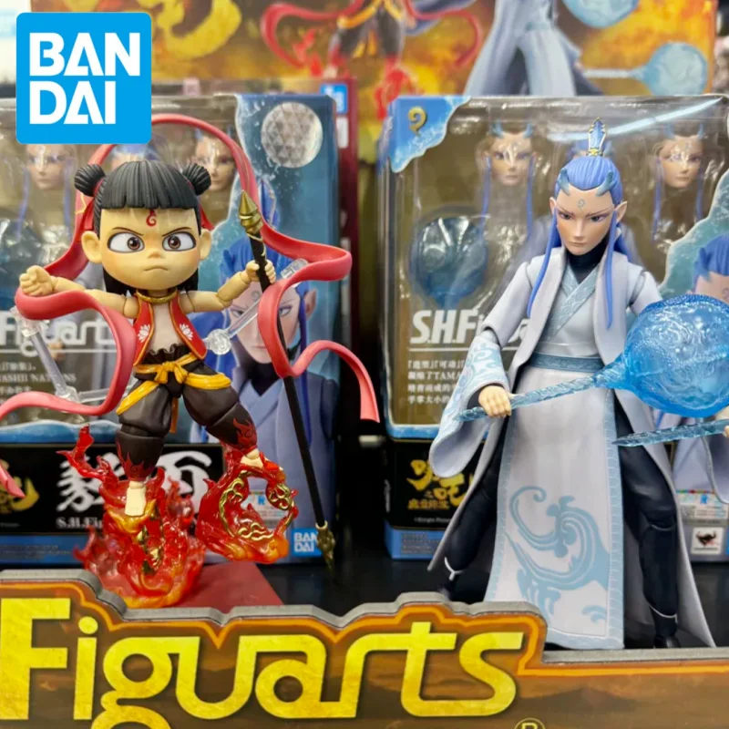 Em estoque original bandai nezha ao bing s.h. figuarts nascimento