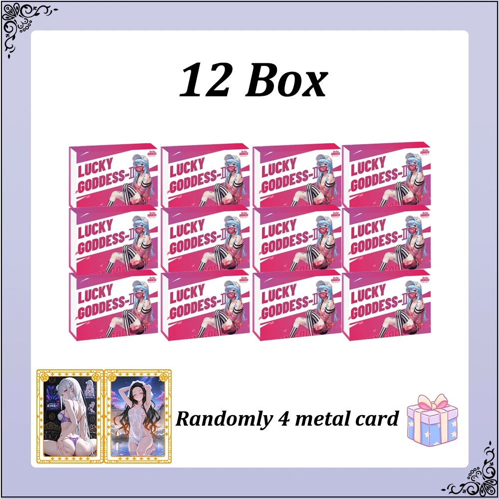 

New Goddess Story Collection Cards: lucky Goddess 2 Waifu Booster Box Trading Card Game Ccg Tcg For Hobbyists And Collectors