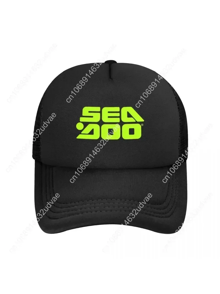 Seadoo Watercraft Pontoon Jetski Boats Trucker Hat Fashion Dad Hat Adjustable Snapback Mesh Caps