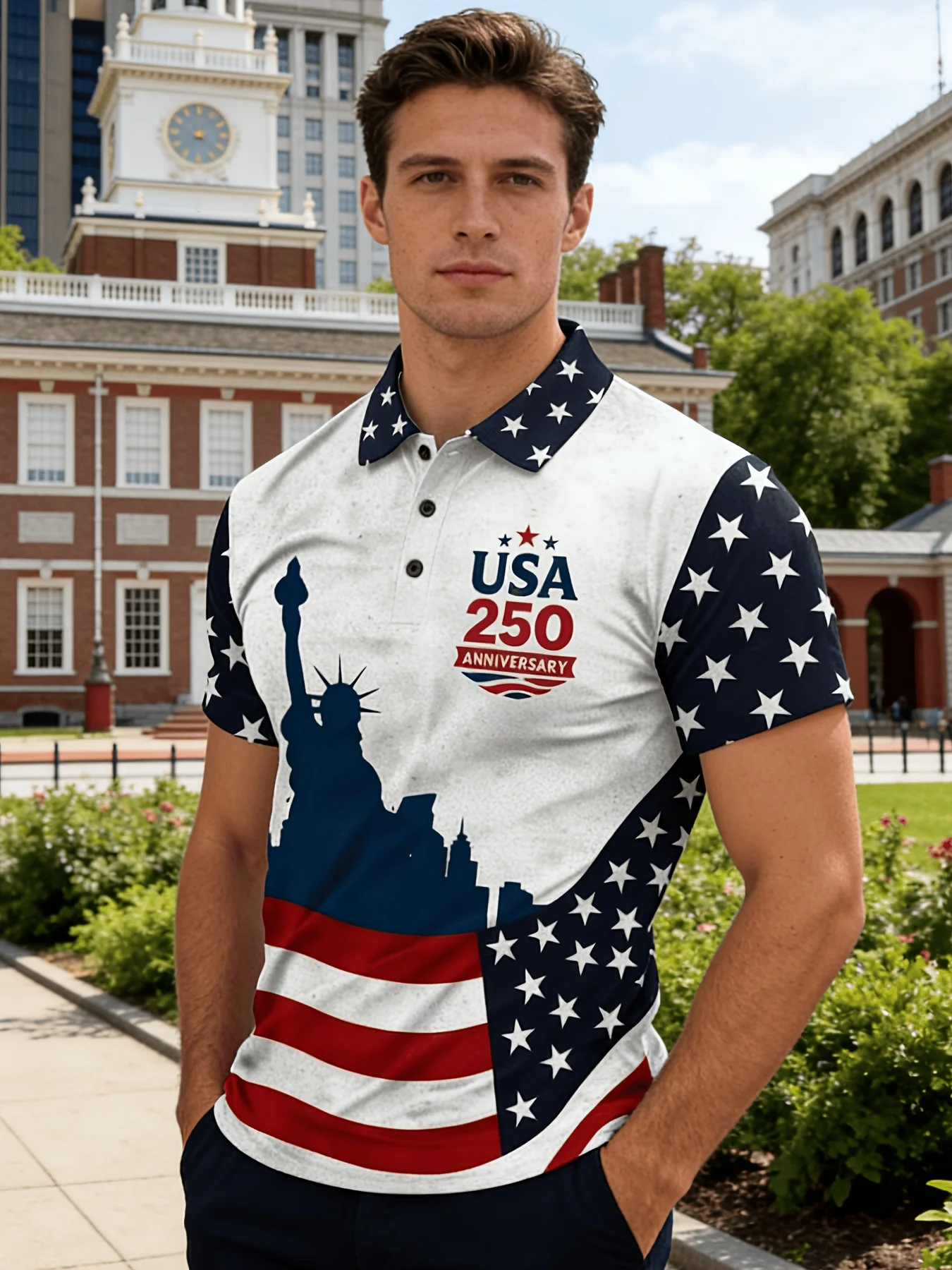 Men's Retro America…