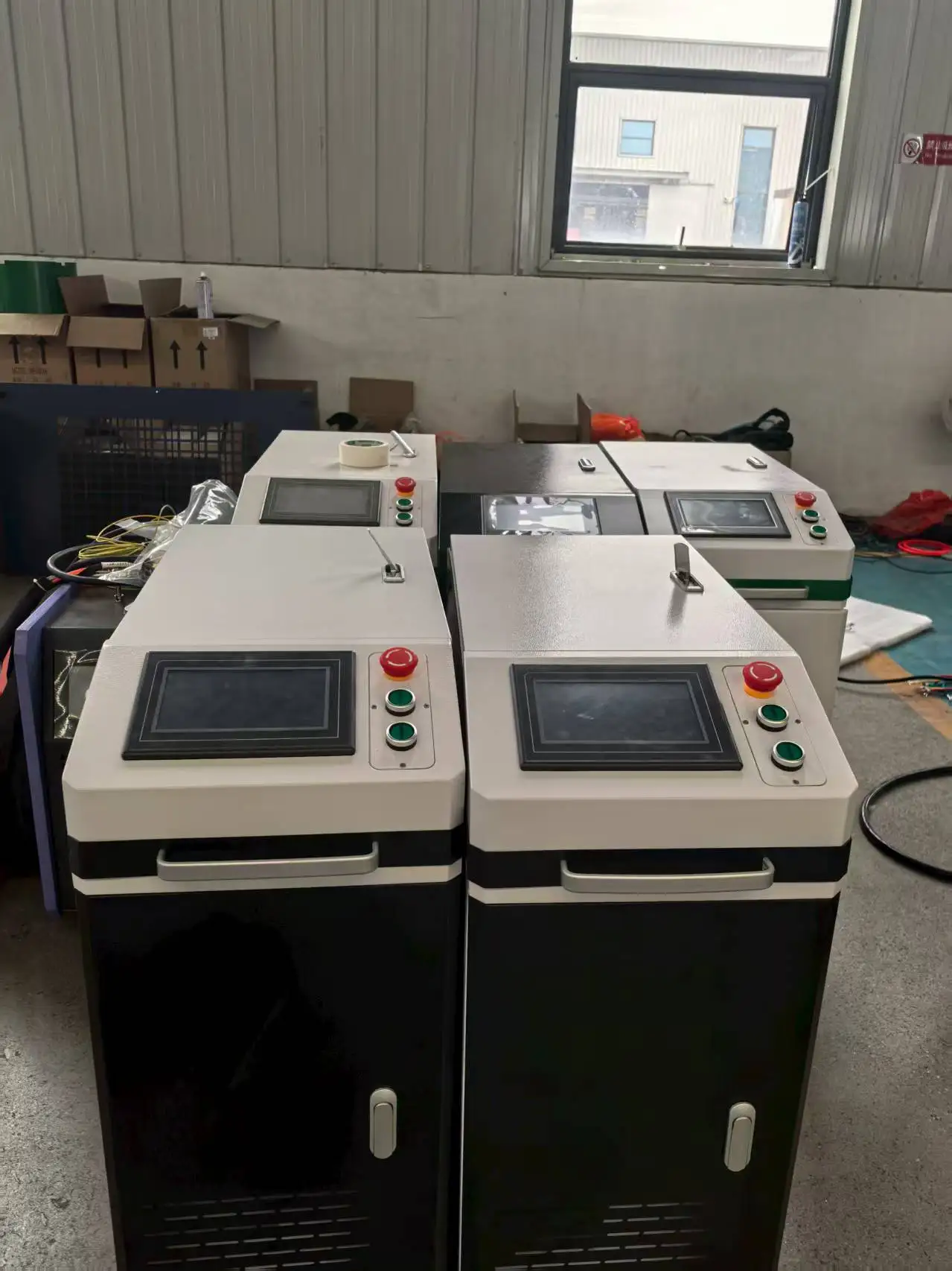 Rust Remover Laser Cleaner Tool 300W Pulse Laser Cleaning Machine Cleaner for Stain Oxide and Paint Removal