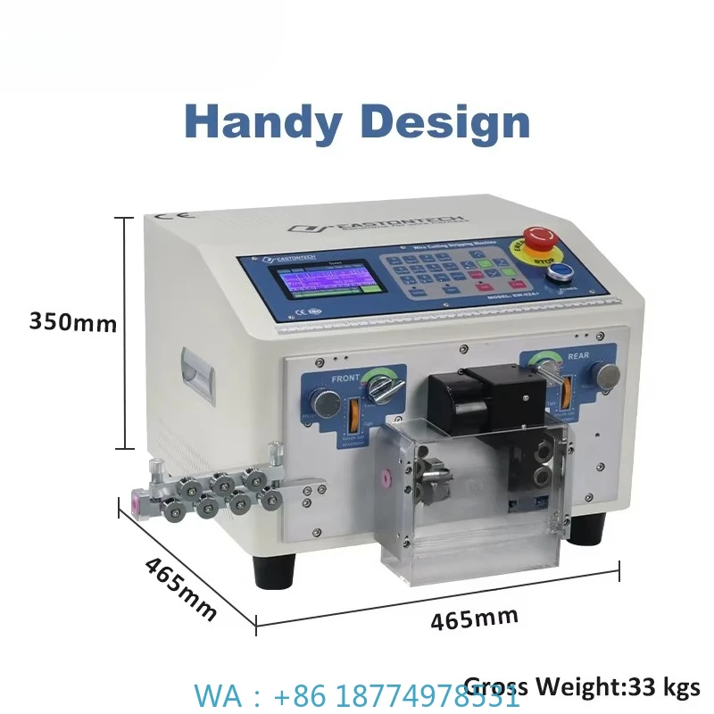 

Cable Stripper Wire Stripping Machine Automatic Harness Wire Cutting Stripping Machine EW-02A+ 0.1-6sqmm