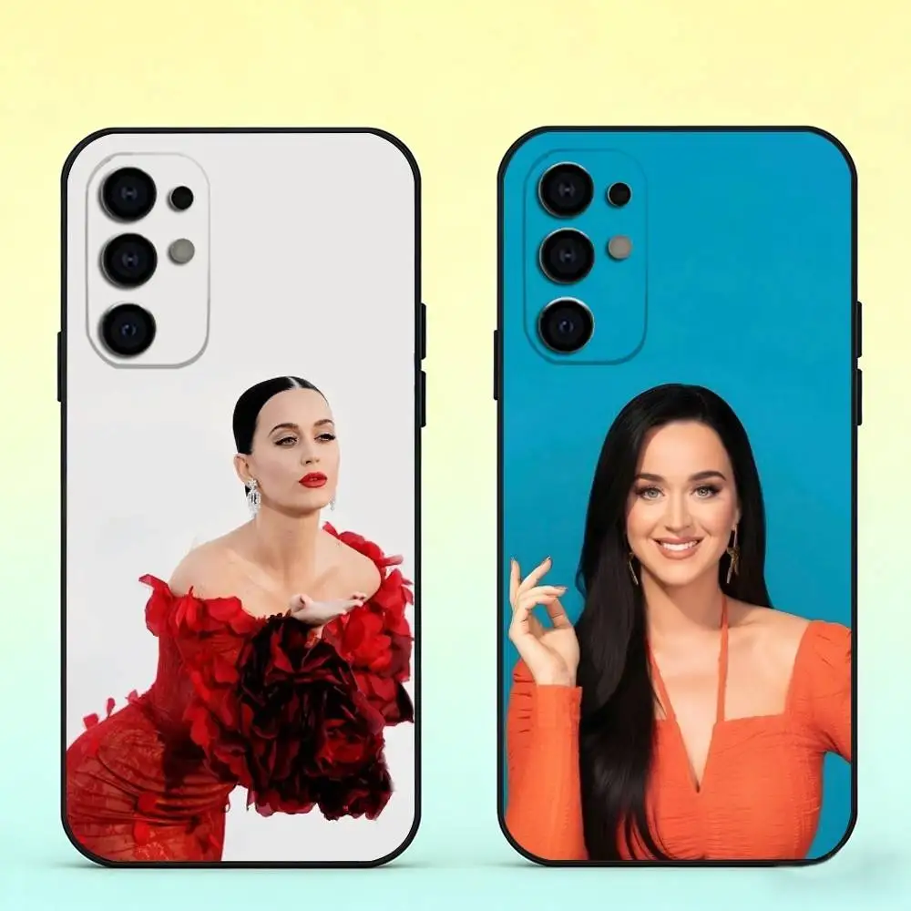 American S-Singer K-Katy P-Perry  Phone Case For Samsung S25,S24,S21,S22,S23,S30,Ultra,S20,Plus,Fe,Soft Silicone Black Cover
