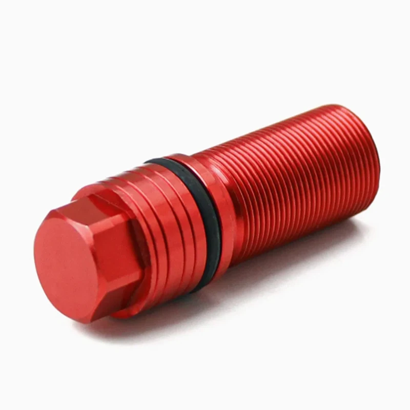 Customized Non-standard Machinery Part Anodized aluminum alloy hexagonal sealing bolt
