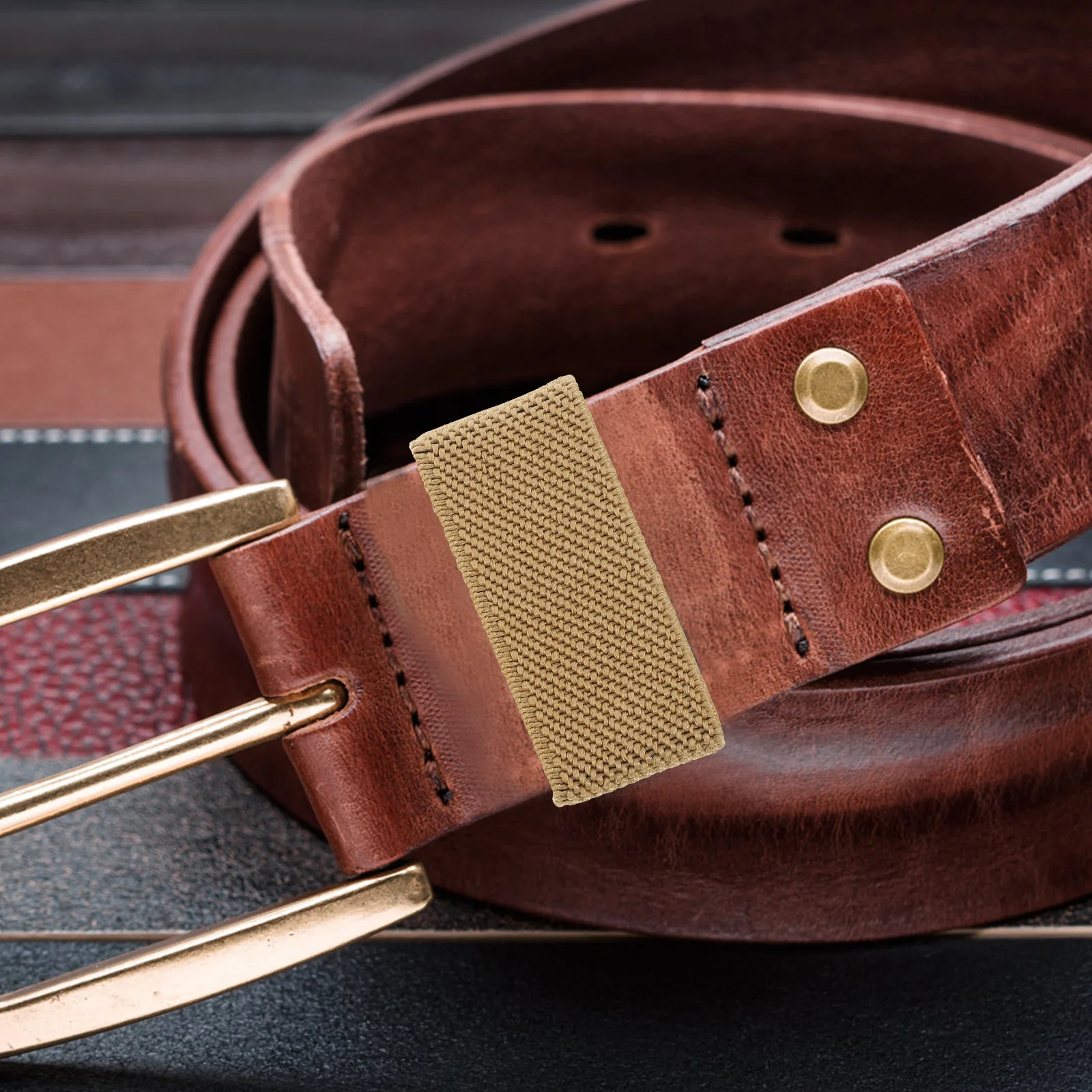 

8 Pcs Duty Belt Elastic Keepers Loop Strap Belts Accessories Band Backpack Webbing