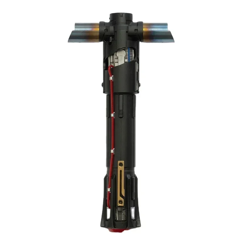 

Lightsaber Jedi Cosplay Metal Handle Light Saber LED Laser Cross Sword BlasterProffie V2.2 Chip Including Blade.