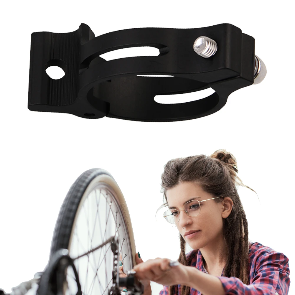 Road Bike Derailleur Braze-On Convertor 34.9mm Front Derailleur Braze Adapter Converter Clamp Aluminum Alloy for MTB Road Bike