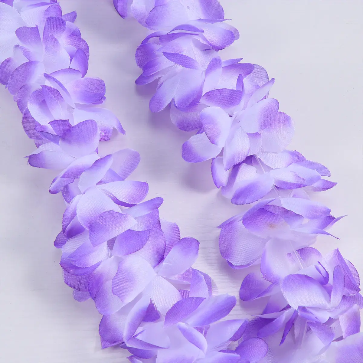 1Set Hawaiian Garland Set Includes Wreath Necklace Bracelets Realistic Flowers Comfortable Wear for Hula Dance Beach Vacation - view 6