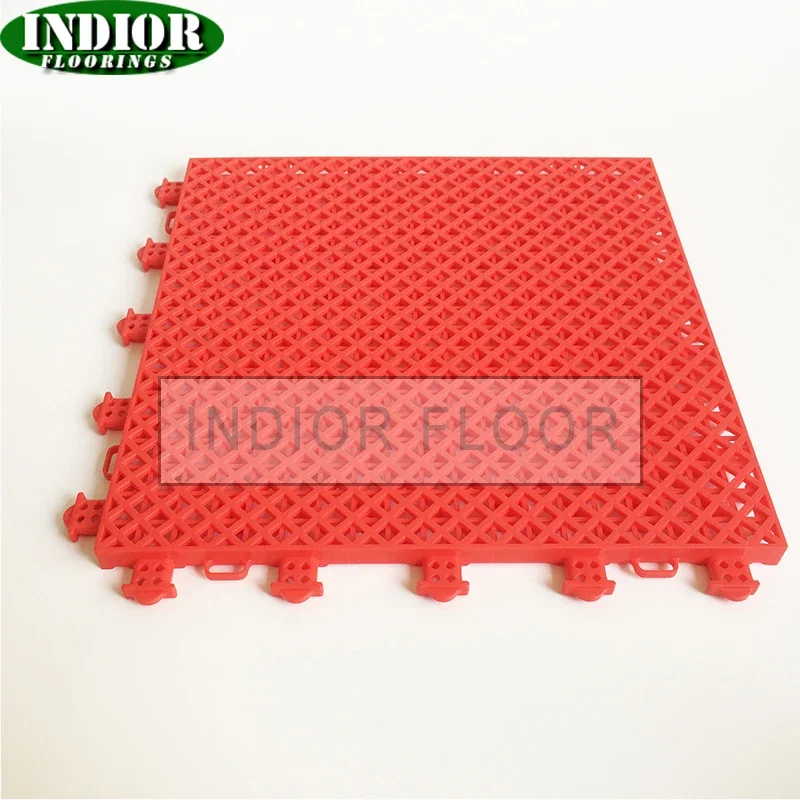 Basketball Court Suspended Modular Plastic Polypropylene Floor Tiles Chile