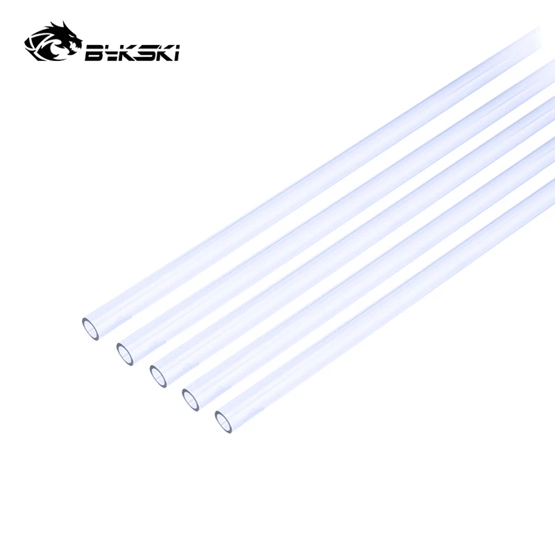 Bykski PMMA 10x14MM,12X16MM Hard Tube With Bend Tools Kit,Water Cooling Transparent Acrylic Pipe 500mm x2,x4,x5pcs